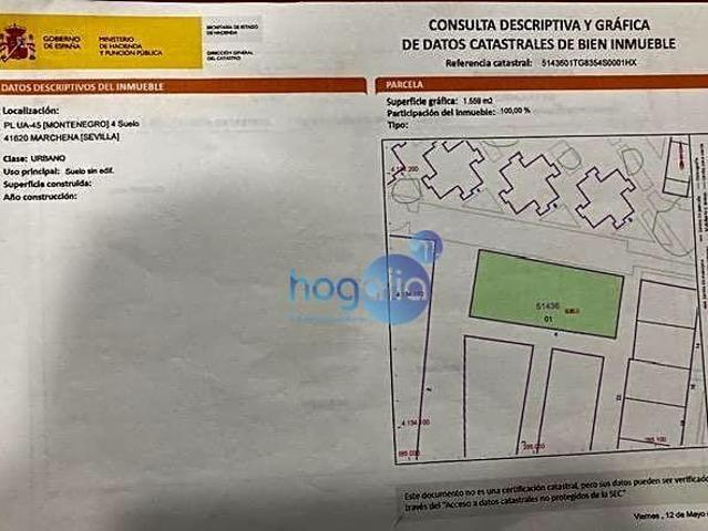 Terreno en venta en Marchena, Barriada Ciudad Jardín, 41620