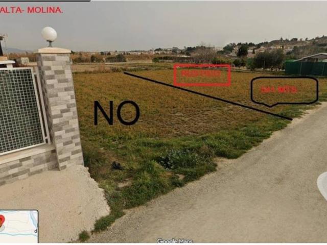 Terreno en Venta en Molina de Segura