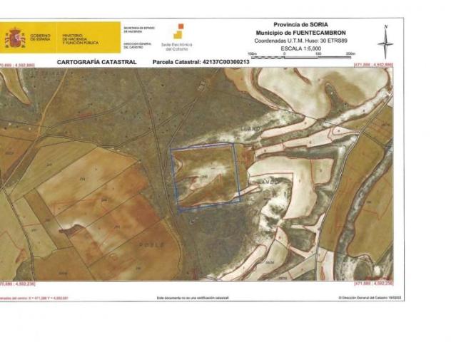 Terreno en venta en Montejo de Tiermes, Fuentecambron