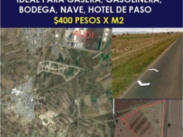 Terreno en venta en Nopalucan de la Granja, Nopalucan, Puebla