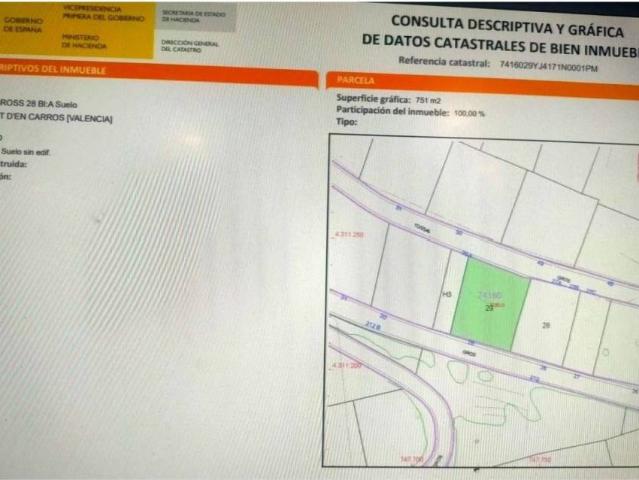 Terreno en Venta en Oliva