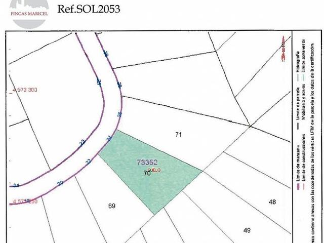 Terreno en venta en Olivella, de 830 m² por 41.000