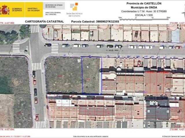 Terreno en Venta en Onda