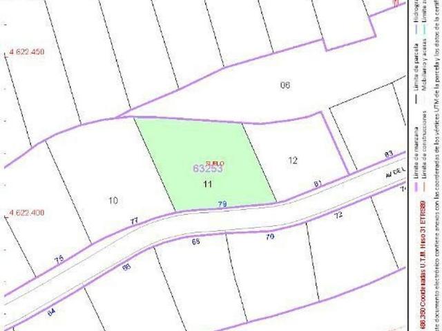 Terreno en venta en avenida De la Senyera, Lloret de Mar, de 904 m² por 23.000