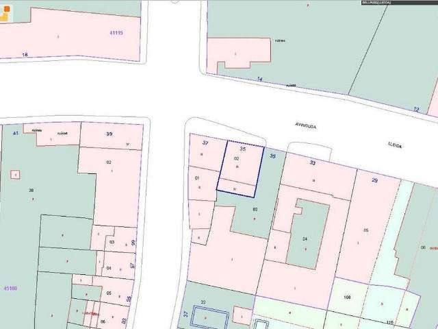 Terreno en venta en avenida De Lleida, Bellpuig, de 1.821 m² por 170.000