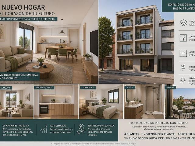 Terreno en venta en avenida De Martí Pujol, Badalona, de 109 m² por 400.000