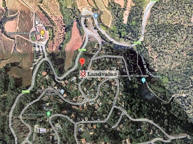 Terreno en venta en avenida Del Taió, Castellví de Rosanes, de 797 m² por 80.500