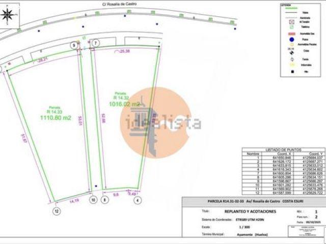 terreno en Venta en Ayamonte. YUPI T18082