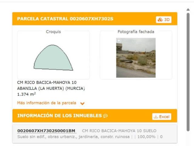 Terreno en Venta en Abanilla
