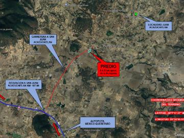 Terreno en Venta en Acazuchitlán Jilotepec Estado de Mexico