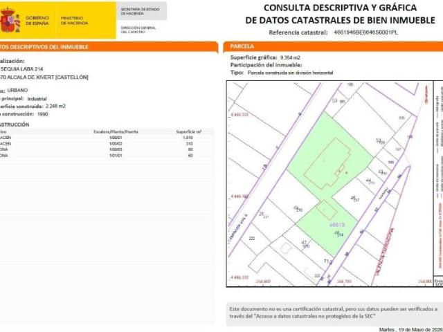 Terreno en venta en Alcalà de Xivert, Costa del azahar