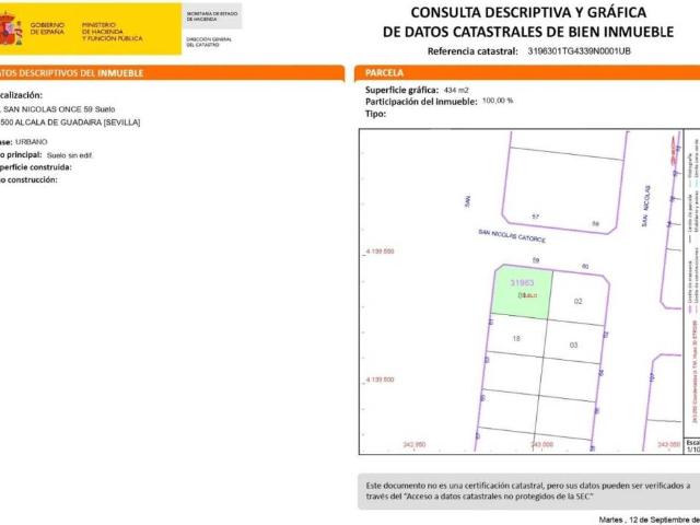 Terreno en Venta en Alcalá de Guadaíra