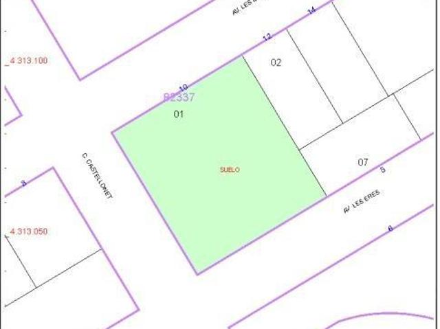 Terreno en venta en Alfauir, Rótova