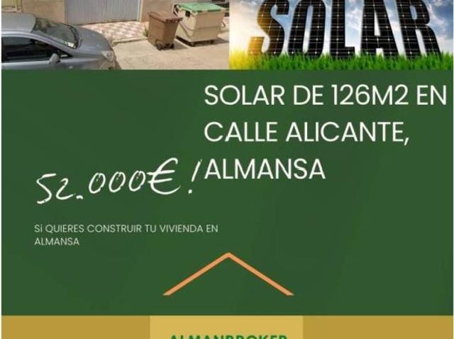 Terreno en Venta en Almansa