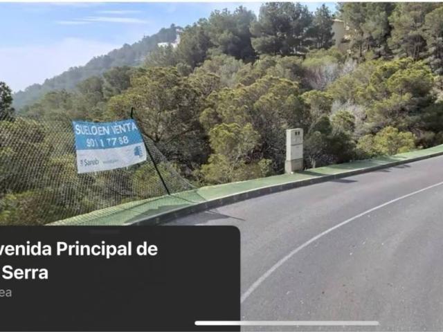 Terreno en Venta en Altea