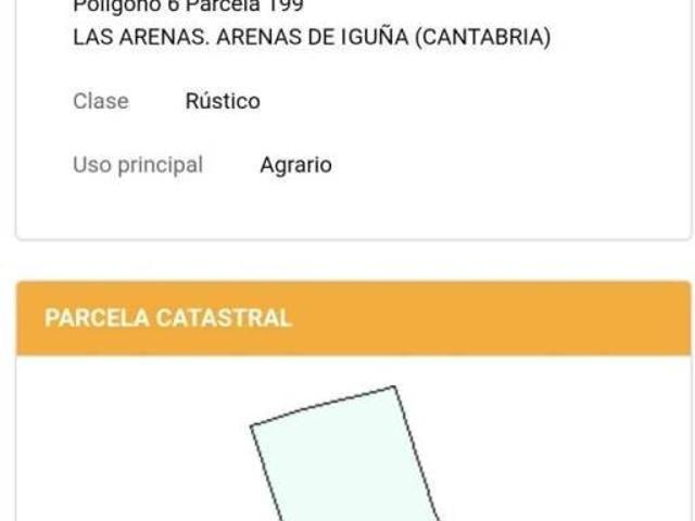 Terreno en Venta en Arenas de Iguña