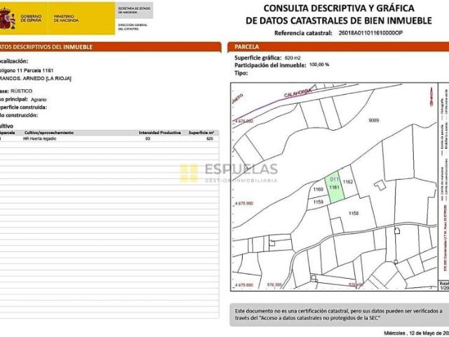 Terreno en venta en Arnedo