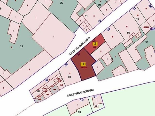 Terreno en venta en Cadrete, Calle Joaquín Costa, 50420