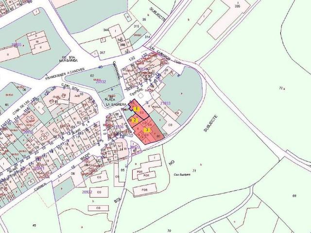 Terreno en venta en calle Major, Franqueses del Vallès, les, de 126 m² por 403.000