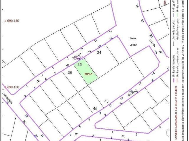 Terreno en venta en calle Besalú, Llançà, de 181 m² por 75.000