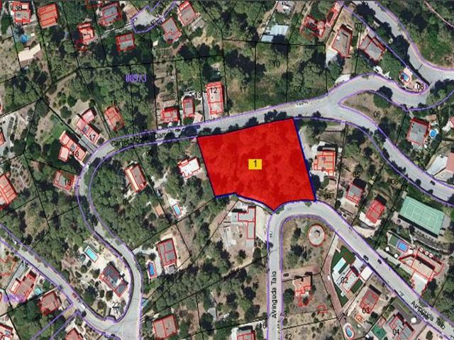 Terreno en venta en calle De Mossèn Damià, Castellví de Rosanes, de 1.421 m² por 85.700