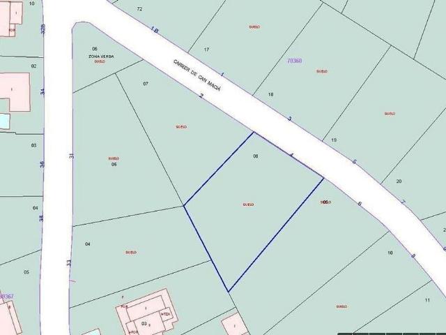 Terreno en venta en calle De Can Macià, Olivella, de 500 m² por 120.000