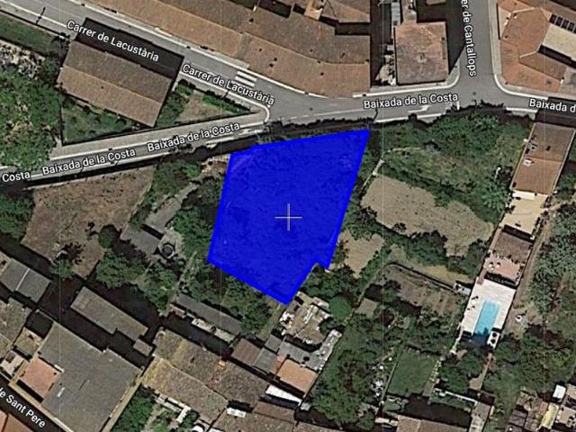 Terreno en venta en calle De Cantallops, Llagostera, de 525 m² por 110.000