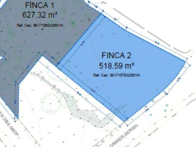 Terreno en venta en calle De Guergal, Cadaqués, de 518 m² por 650.000