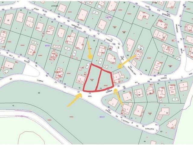 Terreno en venta en calle De Josep Tarradelles, Sant Quintí de Mediona, de 1.053 m² por 60.000