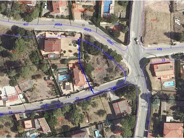 Terreno en venta en calle De la Carena, Castellnou de Bages, de 880 m² por 92.500