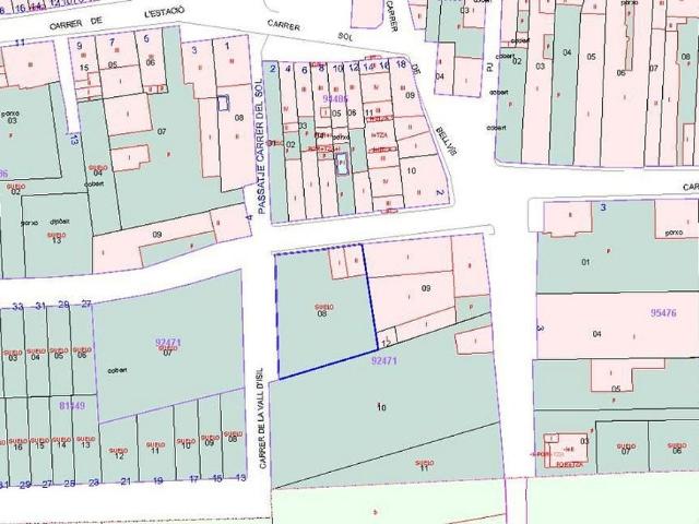 Terreno en venta en calle De Térmens, Vallfogona de Balaguer, de 1.027 m² por 75.000