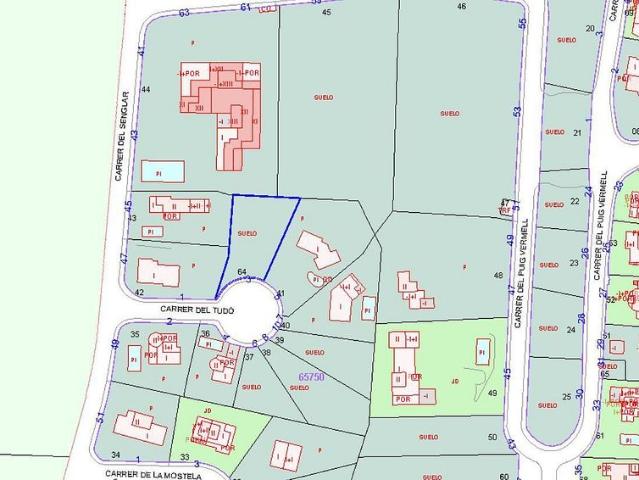 Terreno en venta en calle Del Tudó, Pals, de 688 m² por 134.700