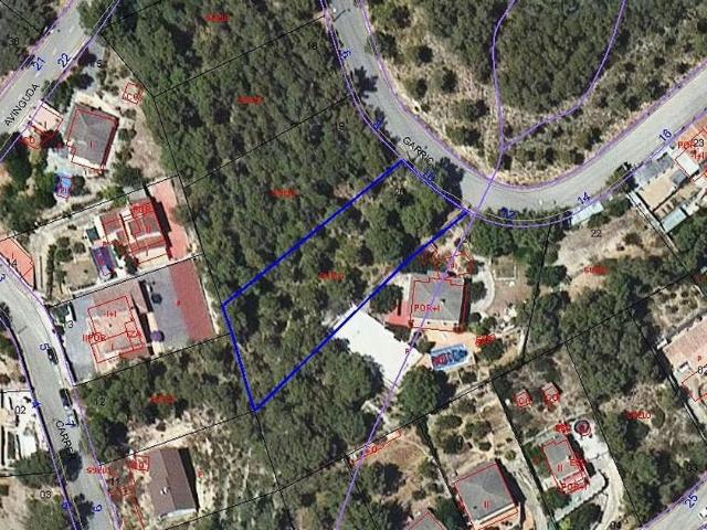 Terreno en venta en calle Del Garric, Olivella, de 1.321 m² por 75.000