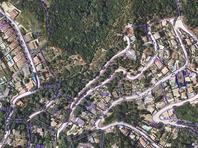 Terreno en venta en calle Font de L'ermita, Bigues i Riells, de 594 m² por 28.300