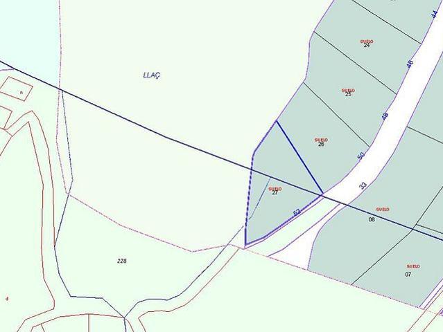 Terreno en venta en calle Lloc Golf Girona, Sant Julià de Ramis, de 1.002 m² por 81.000