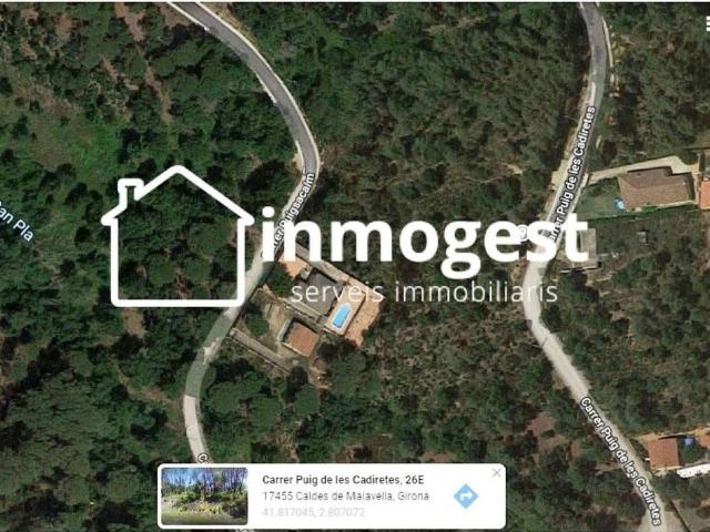 Terreno en venta en calle Puigsacalm, Caldes de Malavella, de 1.123 m² por 25.000