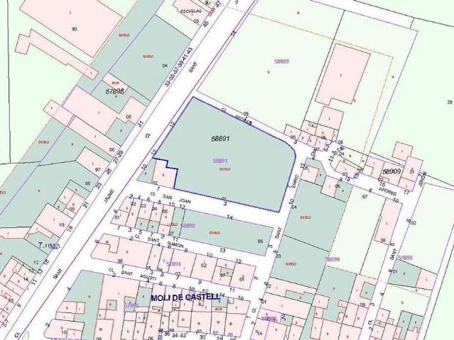 Terreno en venta en calle Sant Joan, Ulldecona, de 4.527 m² por 44.000