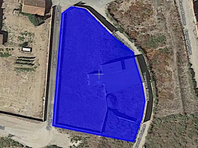 Terreno en venta en calle Sant Jordi, Bellpuig, de 318 m² por 110.000