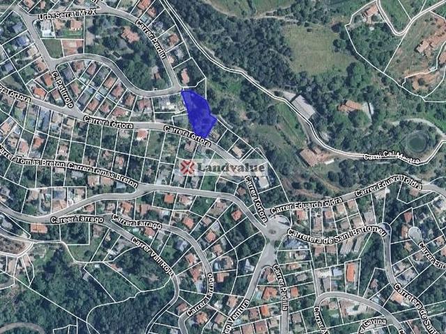 Terreno en venta en calle Tórtora, Ametlla del Vallès, l´, de 1.962 m² por 138.000