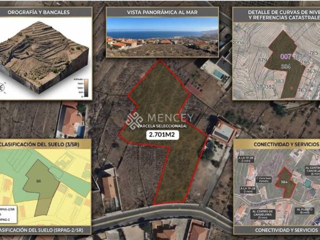 Terreno en Venta en Candelaria