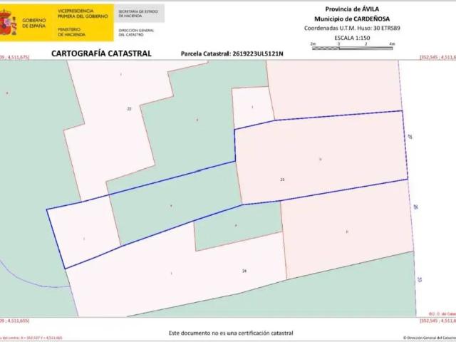 Terreno en Venta en Cardeñosa