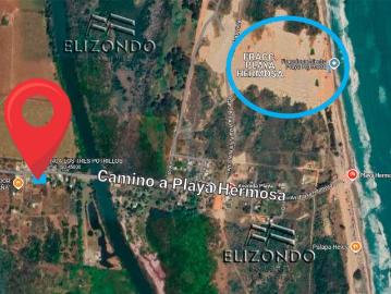 TERRENO EN VENTA EN CARR. CAMINO A PLAYA HERMOSA, PUEBLO VIEJO, VER. $350,000