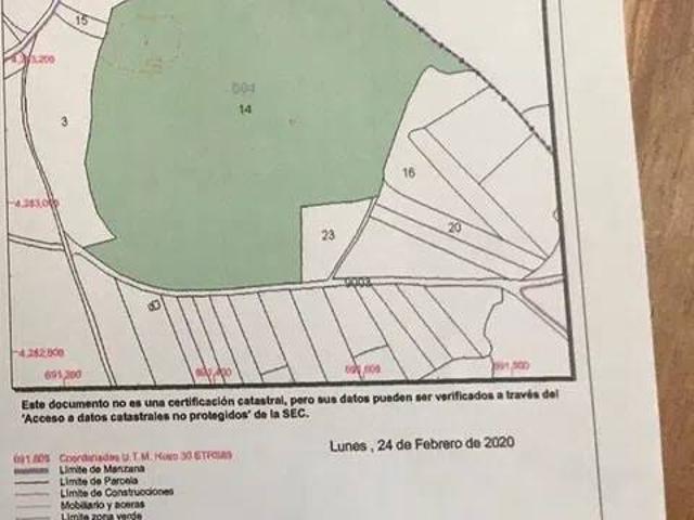 Terreno en Venta en Cañada