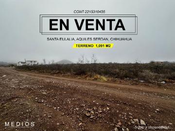 Terreno en venta en Centro Santa Eulalia, Aquiles Serdán, Chihuahua