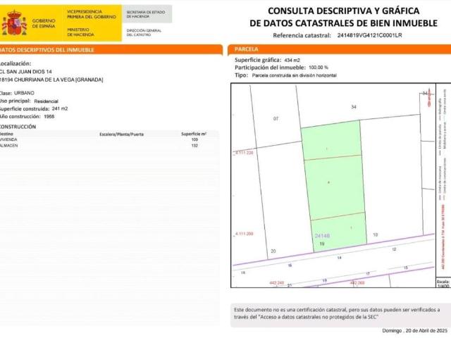 Terreno en Venta en Churriana de La Vega