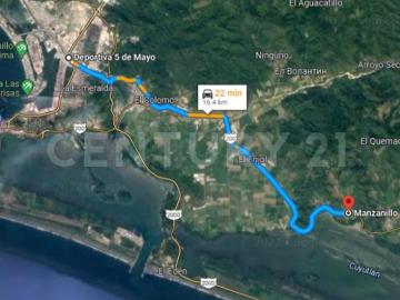 Terreno en Venta en Colomos en Manzanillo, Colima