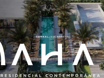 Terreno en venta en conkal merida club de playa listo