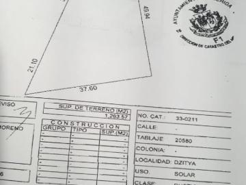 Terreno en venta en dzitya