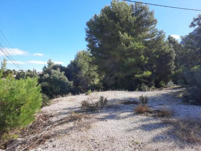 Terreno en venta en Denia, El montgo