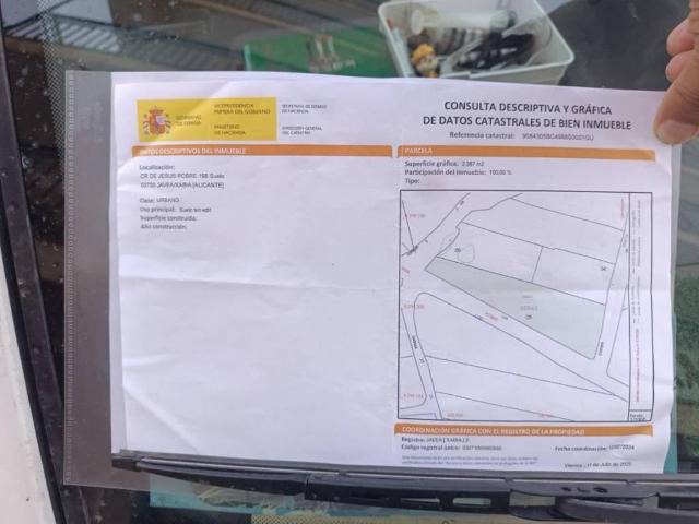 Terreno en Venta en Dénia
